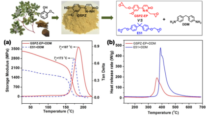 蹇錫高院士團隊在《Nature Communications》上報道高性能生物基環(huán)氧樹脂的研究成果